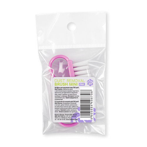 Hand- en nagelborstel TUFI profi Mini Roze (0330816) - Фото №4