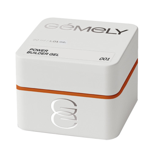 Gel voor extensions GEMELY Power Builder Gel 01 transparant 30 ml - Фото №1