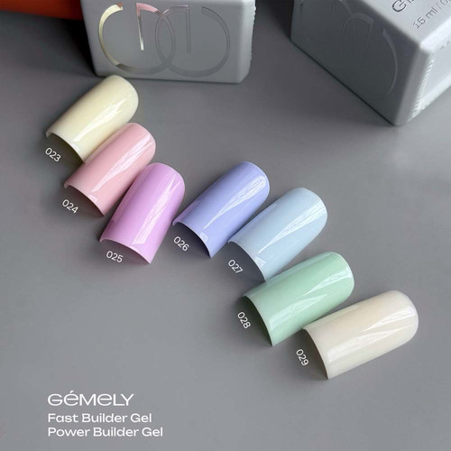 Gel voor extensions GEMELY Fast Builder Gel 29 ivoor 30 ml (7704467) - Фото №3