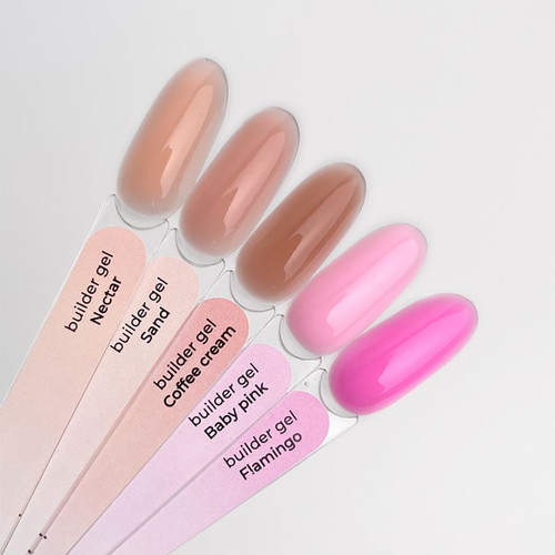 Gel voor extensions Touch Builder gel Flamingo 30 ml - Фото №3