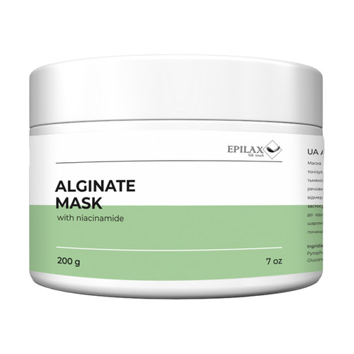 Alginaatmasker Epilax met niacinamide 200 g - Фото №1