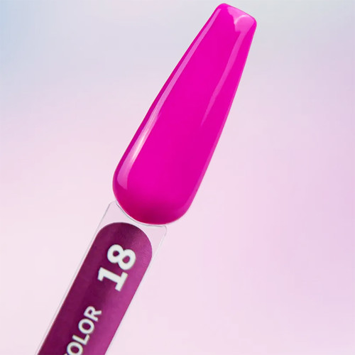 Gellak YOUARECUTE Color 18 rijk roze 5 ml (993-4032-0938) - Фото №3
