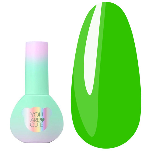 Gel polish YOUARECUTE Color 138 stained glass green 5 ml (993-4772-1332) - Фото №1