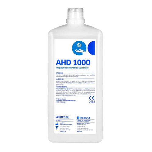 Hand- en huiddesinfectie Medilab AHD 500 ml