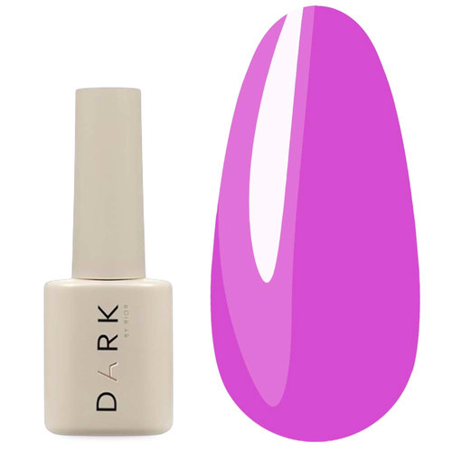 Gellak DARK New collection 185 rijk paarsroze 6 ml - Фото №1