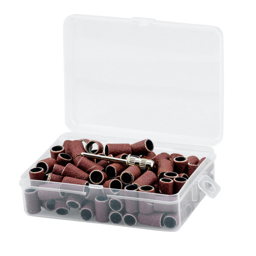 Set cilindrische boren JAAPEE BOX Profico met basisfrees van 180 grit 100 stuks - Фото №2