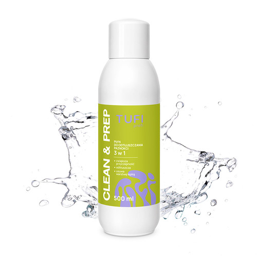 Nagelontvetter TUFI profi CLEAN & PREP 3in1 500 ml - Фото №2