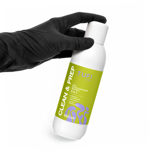 Nagelontvetter TUFI profi CLEAN & PREP 3in1 500 ml - Фото №3