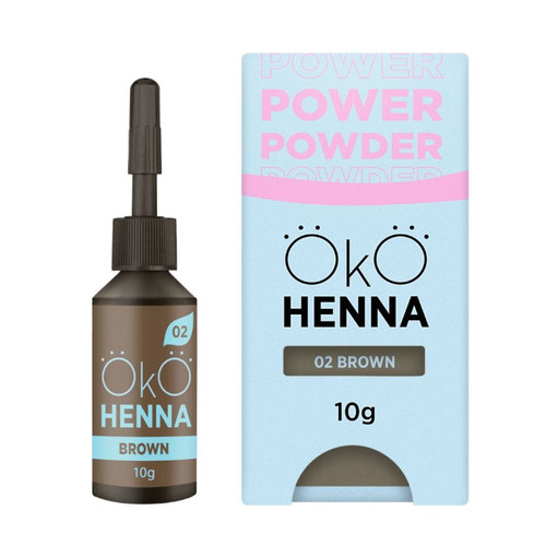 SALE Henna do brwi Henna OKO, 02 Brown, 10 g