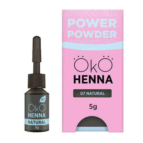 SALE Henna do brwi OKO Henna 07 Natural 5 g - Фото №1