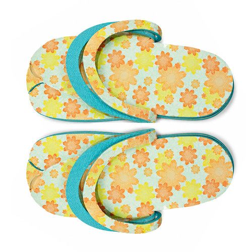 Wegwerpslippers BLING teenslippers gemengde kleuren 1 paar - Фото №1