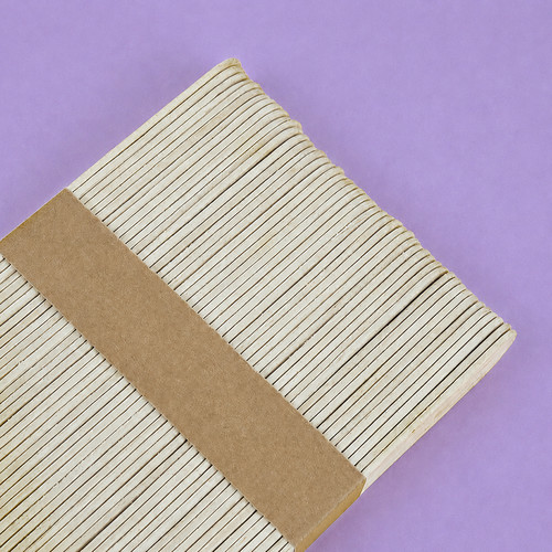 Houten wegwerpspatels TUFI profi Soft Touch voor ontharing 15 cm 50 stuks (0332877) - Фото №5