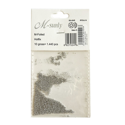 Nail art BLING silver glitter