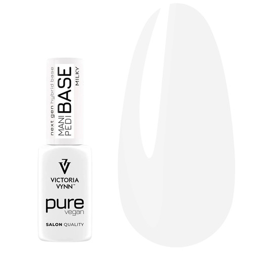 Basis VICTORIA VYNN MANI PEDI BASE Milky 8 ml - Фото №1