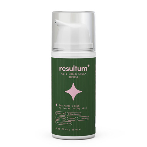 Resultum Anti Crack Cream Jojoba voor handen en voeten tegen kloven 25 ml - Фото №1