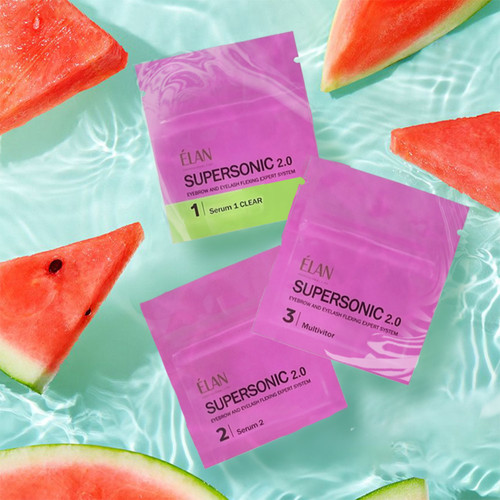 Set voor het lamineren van wenkbrauwen en wimpers in een sachet ELAN SUPERSONIC 2.0 - Фото №4