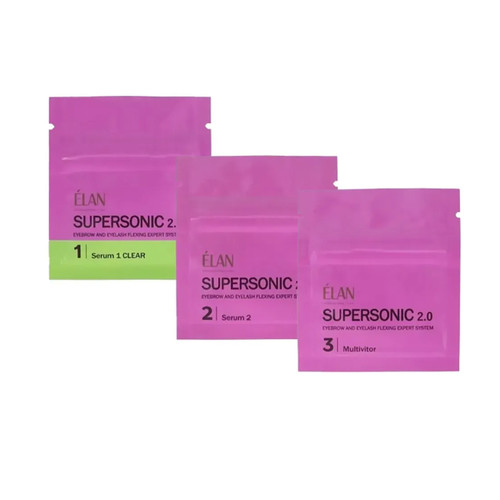 Set voor het lamineren van wenkbrauwen en wimpers in een sachet ELAN SUPERSONIC 2.0 - Фото №1