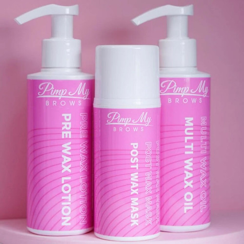 Voorbehandelingsproduct voor ontharing Pimp My Brows Pre Wax Lotion 150 ml - Фото №4