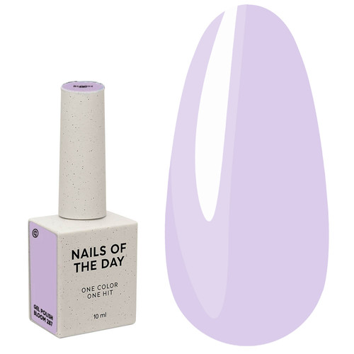 Gellak NAILSOFTHEDAY 287 Bloom pastelpaars 10 ml - Фото №1
