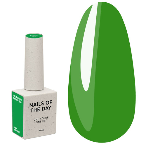 Gellak NAILSOFTHEDAY 250 Energy felgroen 10 ml - Фото №1