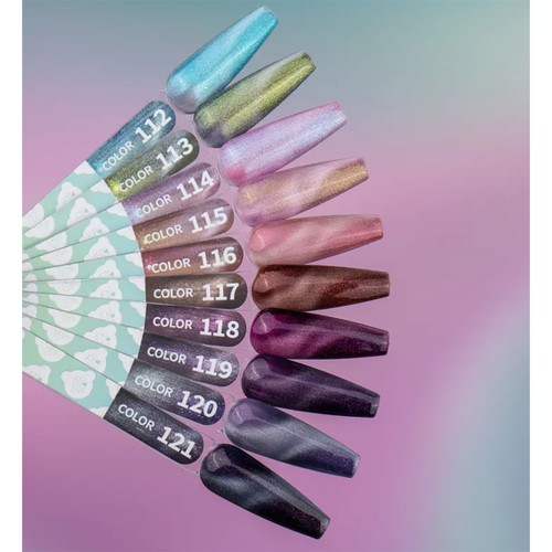 Gel polish YOUARECUTE Color 120 reflective cat's eye gray 5 ml (993-4466-1277) - Фото №4
