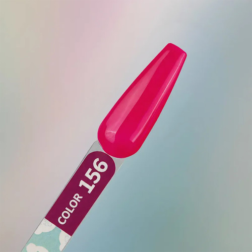Gellak YOUARECUTE Color 156 fel neon karmozijnrood 5 ml (993-5888-1730) - Фото №3
