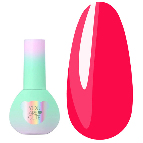 Gel polish YOUARECUTE Color 157 rich neon pink 5 ml (993-5889-1731) - Фото №1