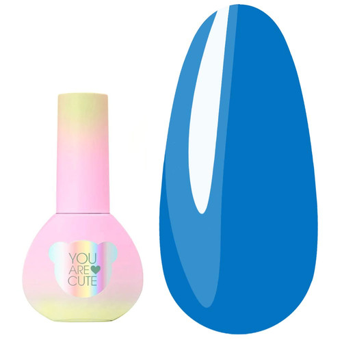 Gel polish YOUARECUTE Color 165 bright blue-turquoise 5 ml (993-5897-1739) - Фото №1