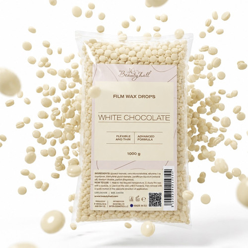 Filmwasgranulaat Beautyhall Hot Film Wax White Chocolate 1 kg - Фото №3
