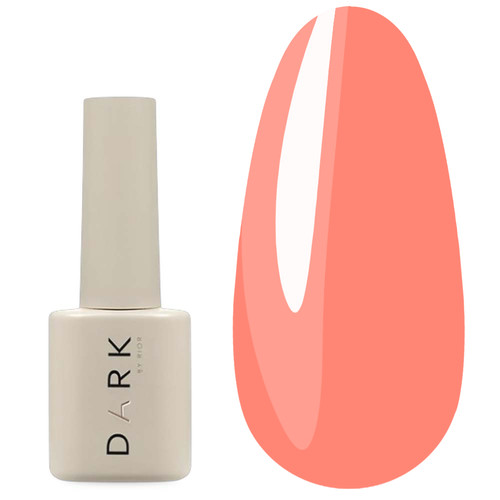 Gellak DARK 104 fel koraal 10 ml - Фото №1