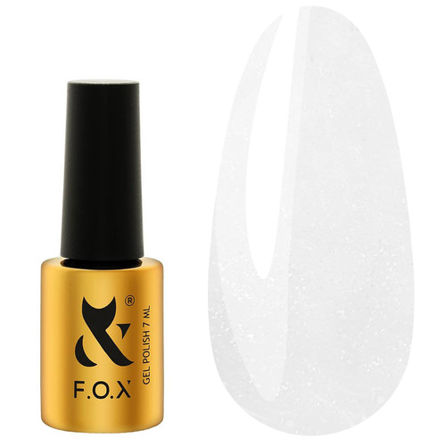 Gellak FOX Cat Eye 008 wit 7 ml - Фото №1