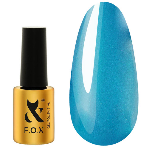 Gellak FOX Cat Eye 013 lichtblauw 7 ml - Фото №1