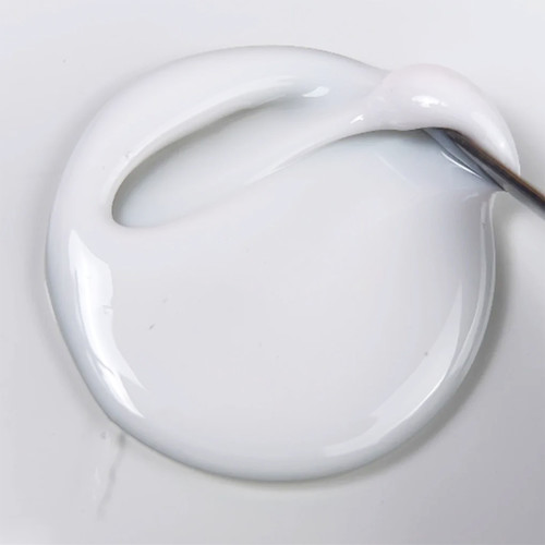 Gel voor extensions HEYLOVE Frame Gel Milky with pump 30 ml - Фото №2
