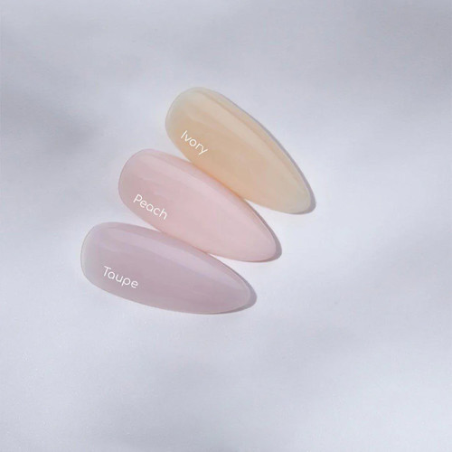 Basis voor nagels HEYLOVE Tint base Taupe grijsbruin 15 ml - Фото №5
