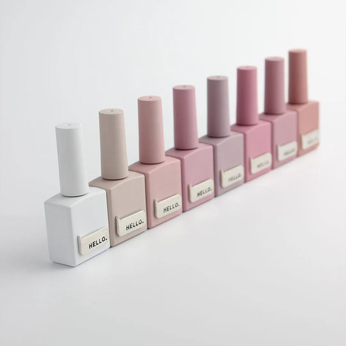 Basis voor nagels HEYLOVE Tint base Taupe grijsbruin 15 ml - Фото №8
