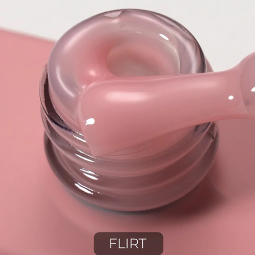 Basis voor nagels HEYLOVE Tint base Flirt  warm roze 15 ml - Фото №3
