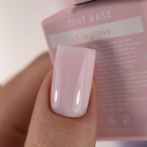 Basis voor nagels HEYLOVE Tint base Lipgloss snoepjesroze 15 ml - Фото №2