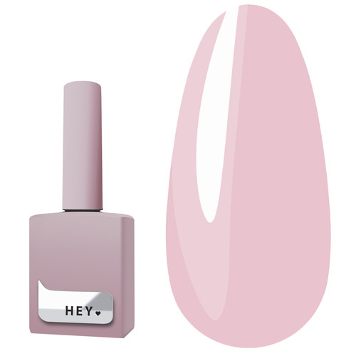 Basis voor nagels HEYLOVE Tint base Silk rokerig roze 15 ml - Фото №1