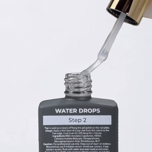 HEYLOVE Water Drop Top Set voor het creëren van een dauwdruppel-effect op nagels - Фото №3
