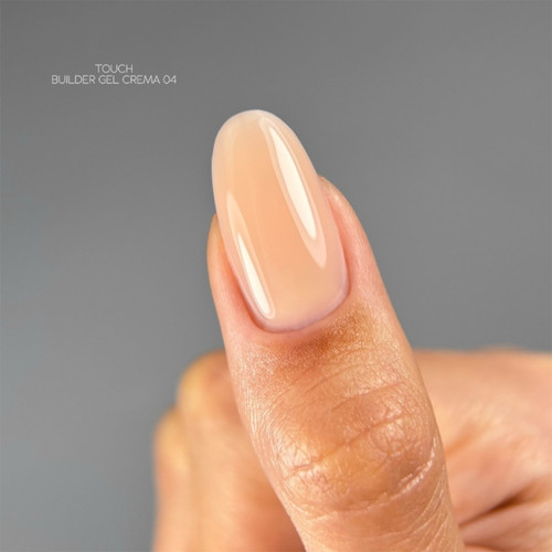 Gel voor extensions TOUCH Builder gel Crema 04 beige 30 ml - Фото №3