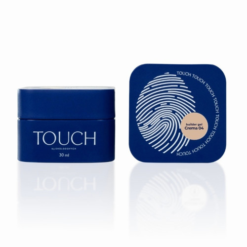 Gel voor extensions TOUCH Builder gel Crema 04 beige 30 ml - Фото №5