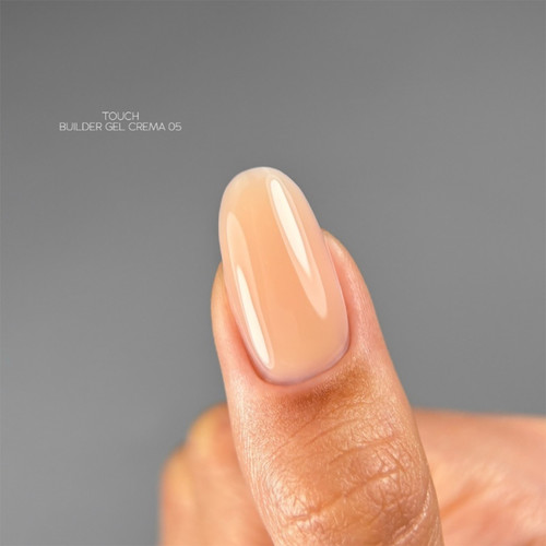 Gel voor extensions TOUCH Builder gel Crema 05 karamelbeige 30 ml - Фото №3