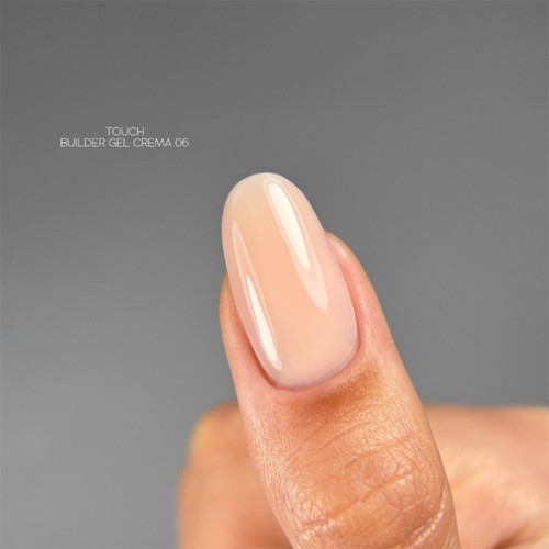 Gel voor extensions TOUCH Builder gel Crema 06 beige-perzik 30 ml - Фото №3