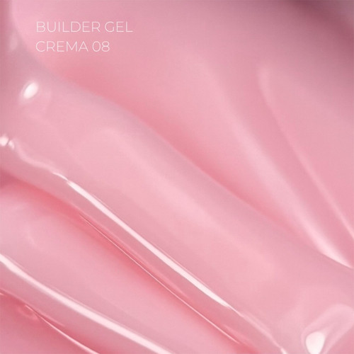 Gel for extensions TOUCH Builder gel Crema 08 light pink 30 ml - Фото №2