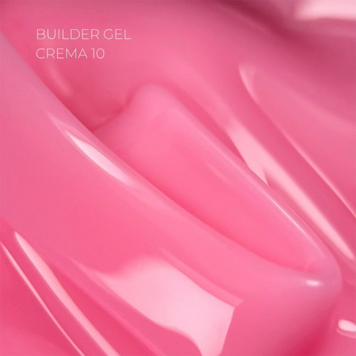 Gel voor extensions TOUCH Builder gel Crema 10 felroze 30 ml - Фото №2
