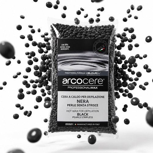 Waxkorrels Arcocere Velor Bio Black Hot Wax 1000 g - Фото №3