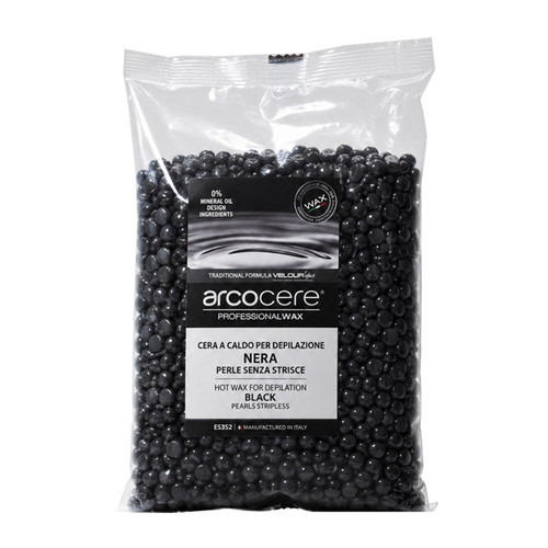 Waxkorrels Arcocere Velor Bio Black Hot Wax 1000 g - Фото №1