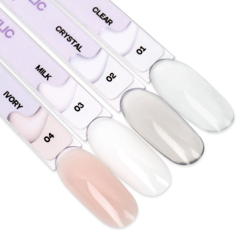 Acryl gel voor nagelverlengingen TUFI profi 01 Clear 30 g (0329136) - Фото №5
