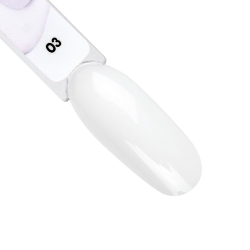 Acryl gel voor nagelverlengingen TUFI profi 03 Milk 30 g (0329139) - Фото №3