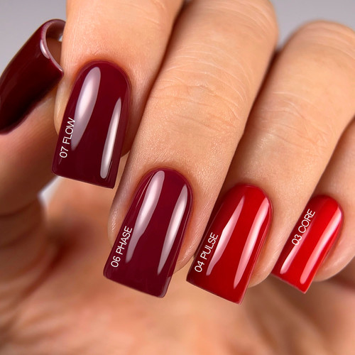 TUFI profi REDLINE 05 Deep Subtle Red Gel Polish 10 ml (0331245) - Фото №6